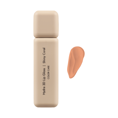 Hydra 3D Lip Gloss Shiny Coral_swatch